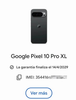 COMO NUEVO Google Pixel 10 Pro XL - Garantía