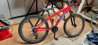 Bicicleta Infantil Roja Conor