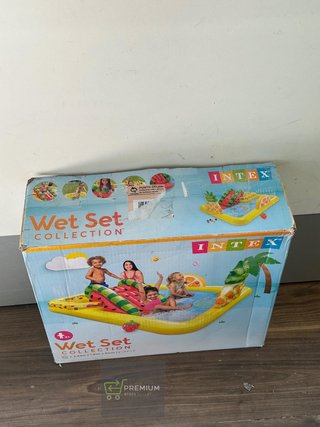 INTEX 57158 - Centro de juegos frutas con tobogán