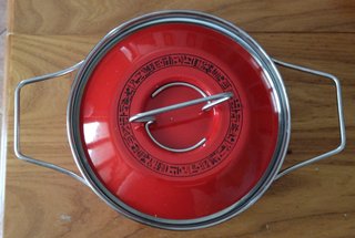 Set di 5 pentole Siltal Anni 70 - Serie Egizia