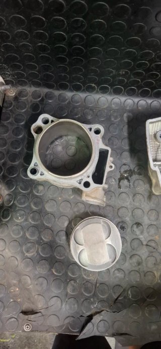 Culata, Cilindro, Pistón Honda CRF 450 08