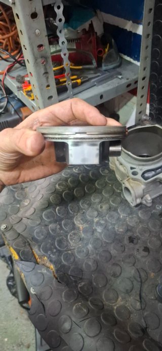 Culata, Cilindro, Pistón Honda CRF 450 08