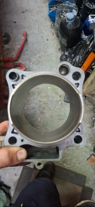 Culata, Cilindro, Pistón Honda CRF 450 08