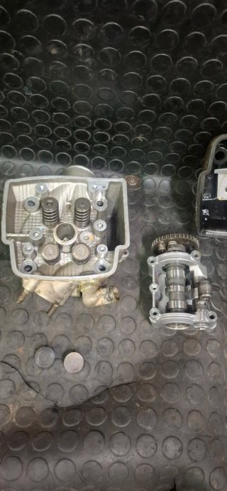 Culata, Cilindro, Pistón Honda CRF 450 08