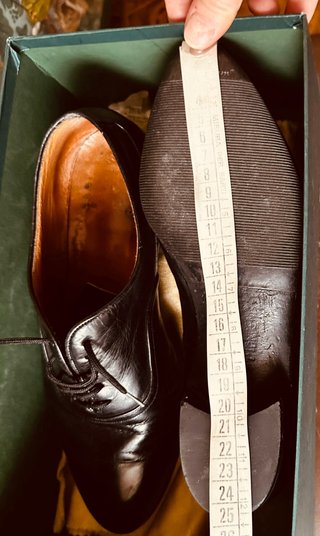 Scarpe Uomo Pelle Nere Taglia 6.5 (40)