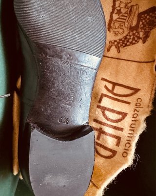 Scarpe Uomo Pelle Nere Taglia 6.5 (40)