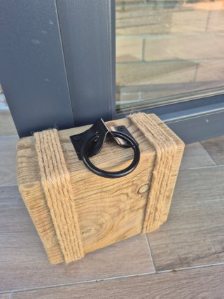 Tope puerta rustico