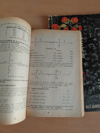 Lote 3 libros Química Orgánica