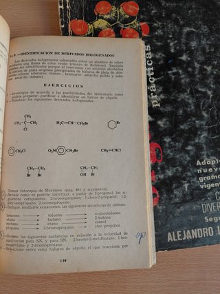 Lote 3 libros Química Orgánica