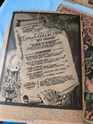 Conan marvel treasure edition