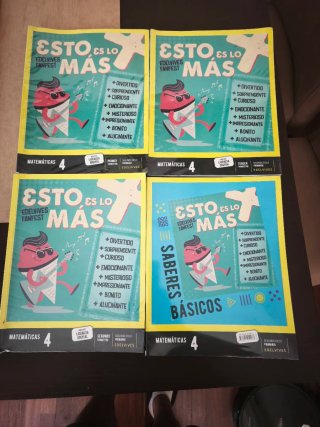 Matemáticas 4, Segundo Ciclo Primaria, Edelvive...