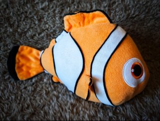Peluches Musicales : Baby Shark y  Nemo.
