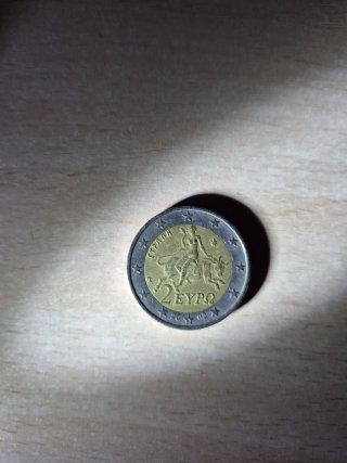 Moneda 2€ Grecia 2002 Rapto de Europa por Zeus