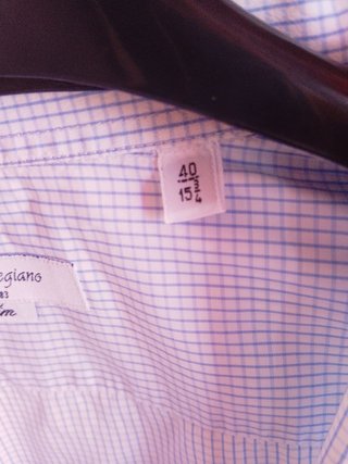 Camicia vintage elegante Marchegiano cotone bianco