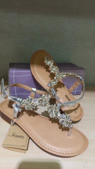 Infradito donna gioiello argento 38