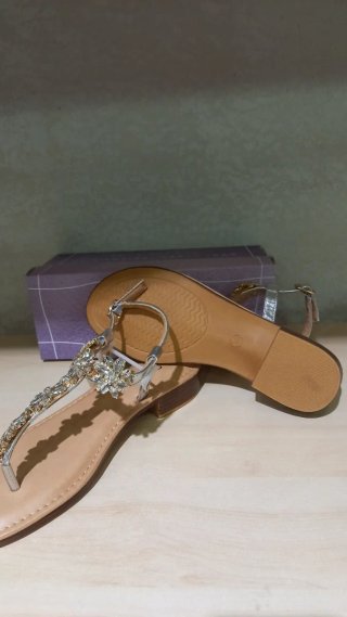 Infradito donna gioiello argento 38