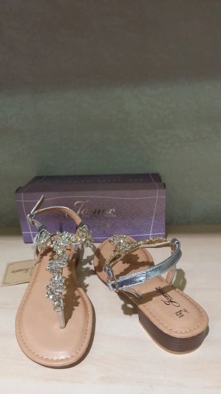 Infradito donna gioiello argento 38