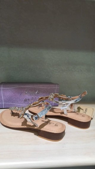 Infradito donna gioiello argento 38