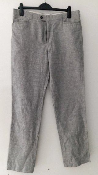 Pantalón vestir Antonio Miró . Gris Claro