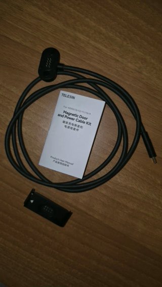 Caricatore GoPro Telesin Magnetic Door Cable