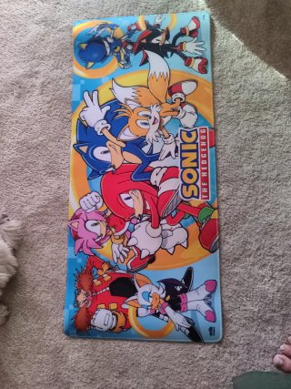 Alfombrilla XL Sonic para mesa Ordenador o gaming