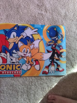 Alfombrilla XL Sonic para mesa Ordenador o gaming