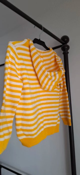 Jersey scalpers a rayas amarillo talla 6