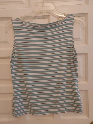 Camiseta de rayas Mango talla M | Ajustada