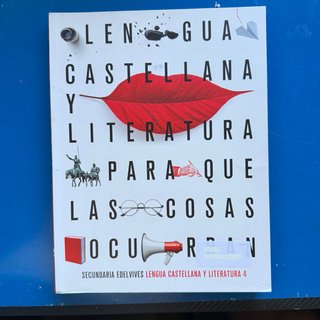 Lengua castellana y literatura, 4 Secundaria Ed...