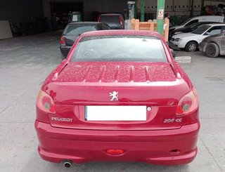 406471 paragolpes trasero peugeot 206 cc cc