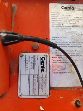 Plataforma Elevadora Eléctrica Genie GS