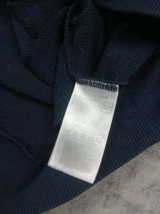 Felpa Adidas Y2K Blu Cappuccio Taglia S
