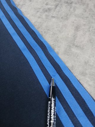 Felpa Adidas Y2K Blu Cappuccio Taglia S