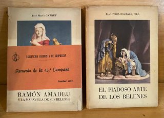 2 Manuales belenismo español años 60