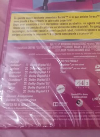 Barbie Squadra Speciale DVD