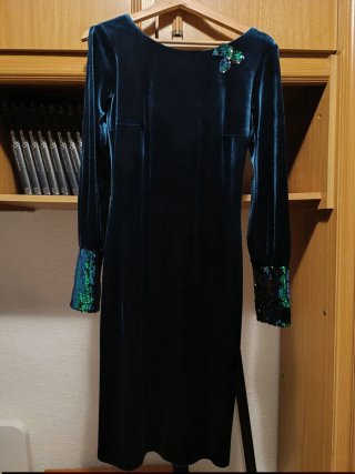 Vestido fiesta lentehuelas