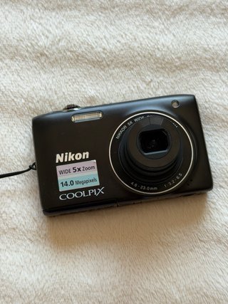 Nikon Coolpix S3100 Camara Digital Negra con caja