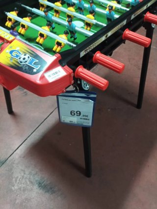 Futbolín de mesa