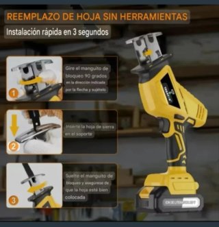 Sierra Sable Batería Recargable