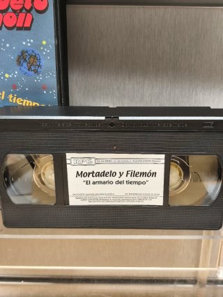 VHS Mortadelo e Filemone L'armadio del tempo