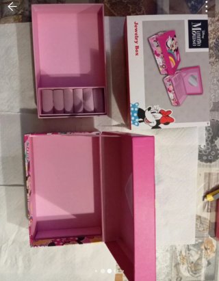 Portaoggetti bambini Disney Minnie box