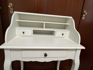 Segretaria estensibile Maison du Monde in bianco