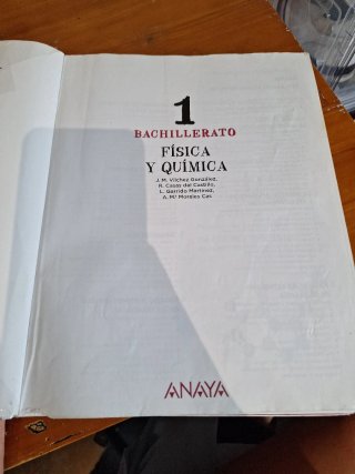 Física y Química 1 Bachillerato : Operación mundo