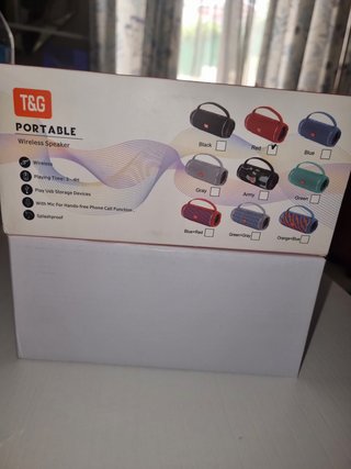 Altavoz Portátil T&G Rojo