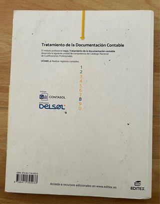 Tratamiento de la documentación contable