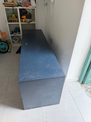 Mueble TV madera y metal Vendo por mudanza!!