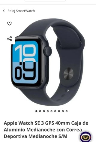 Apple Watch SE 3 40mm,  SIN ESTRENAR