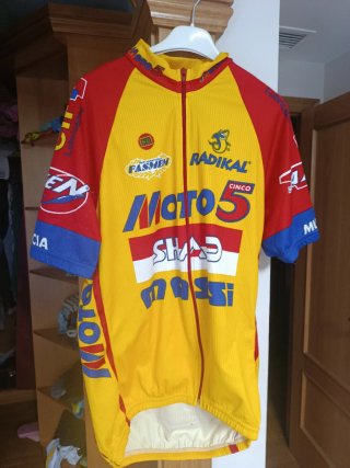 Maillot Ciclismo Moto5 con cullote
