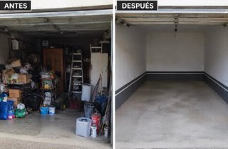 Vaciado de garajes y trasteros + limpieza de casas