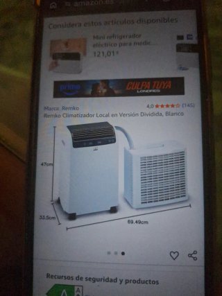 Aire acondicionado portatil con compresor maleta.